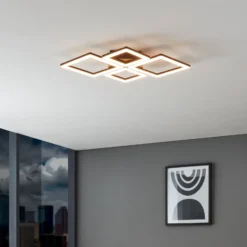 EGLO connect Paranday-Z LED-Deckenlampe 4-flg 63cm
