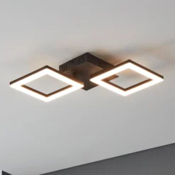 EGLO connect Paranday-Z LED-Deckenlampe 2-flg 47cm