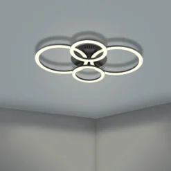 EGLO connect Parrapos-Z LED-Deckenlampe, 4-flammig