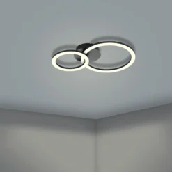EGLO connect Parrapos-Z LED-Deckenlampe, 2-flammig