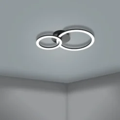 EGLO connect Parrapos-Z LED-Deckenlampe, 2-flammig