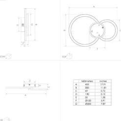 EGLO connect Parrapos-Z LED-Deckenlampe, 2-flammig