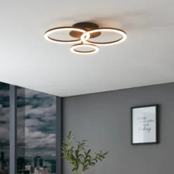 EGLO connect Parrapos-Z LED-Deckenlampe, 3-flammig