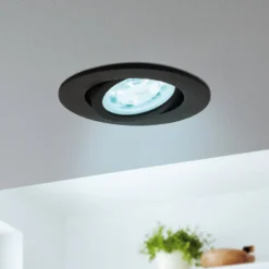 EGLO connect Saliceto-Z LED-Einbauleuchte, schwarz