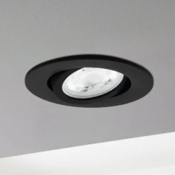 EGLO connect Saliceto-Z LED-Einbauleuchte, schwarz