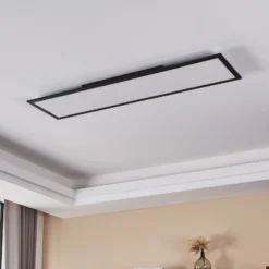 EGLO connect Salobrena-Z LED-Deckenlampe, 120x30cm, schwarz