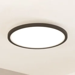 EGLO connect Sarsina-Z Deckenlampe schwarz Ø45cm