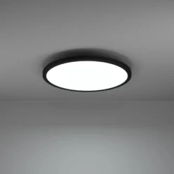 EGLO connect Sarsina-Z Deckenlampe schwarz Ø45cm