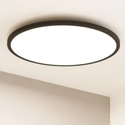 EGLO connect Sarsina-Z Deckenlampe schwarz Ø60cm