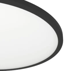 EGLO connect Sarsina-Z Deckenlampe schwarz Ø60cm