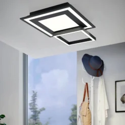 EGLO connect Savatarila-C LED-Deckenlampe schwarz