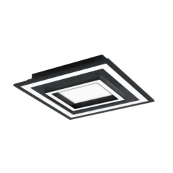 EGLO connect Savatarila-C LED-Deckenlampe schwarz