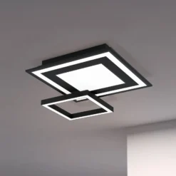 EGLO connect Savatarila-Z LED-Deckenlampe schwarz