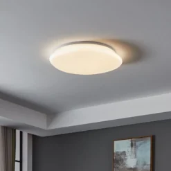 EGLO connect Sileras-Z LED-Deckenleuchte Ø60cm