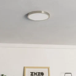 EGLO connect Smart-LED-Aufbauleuchte Fueva 6-Z, grau, Ø 27cm