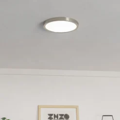 EGLO connect Smart-LED-Aufbauleuchte Fueva 6-Z, grau, Ø 27cm