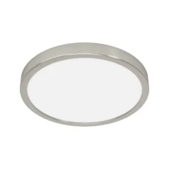 EGLO connect Smart-LED-Aufbauleuchte Fueva 6-Z, grau, Ø 27cm