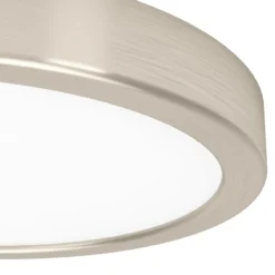 EGLO connect Smart-LED-Aufbauleuchte Fueva 6-Z, grau, Ø 21cm