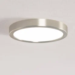 EGLO connect Smart-LED-Aufbauleuchte Fueva 6-Z, grau, Ø 21cm