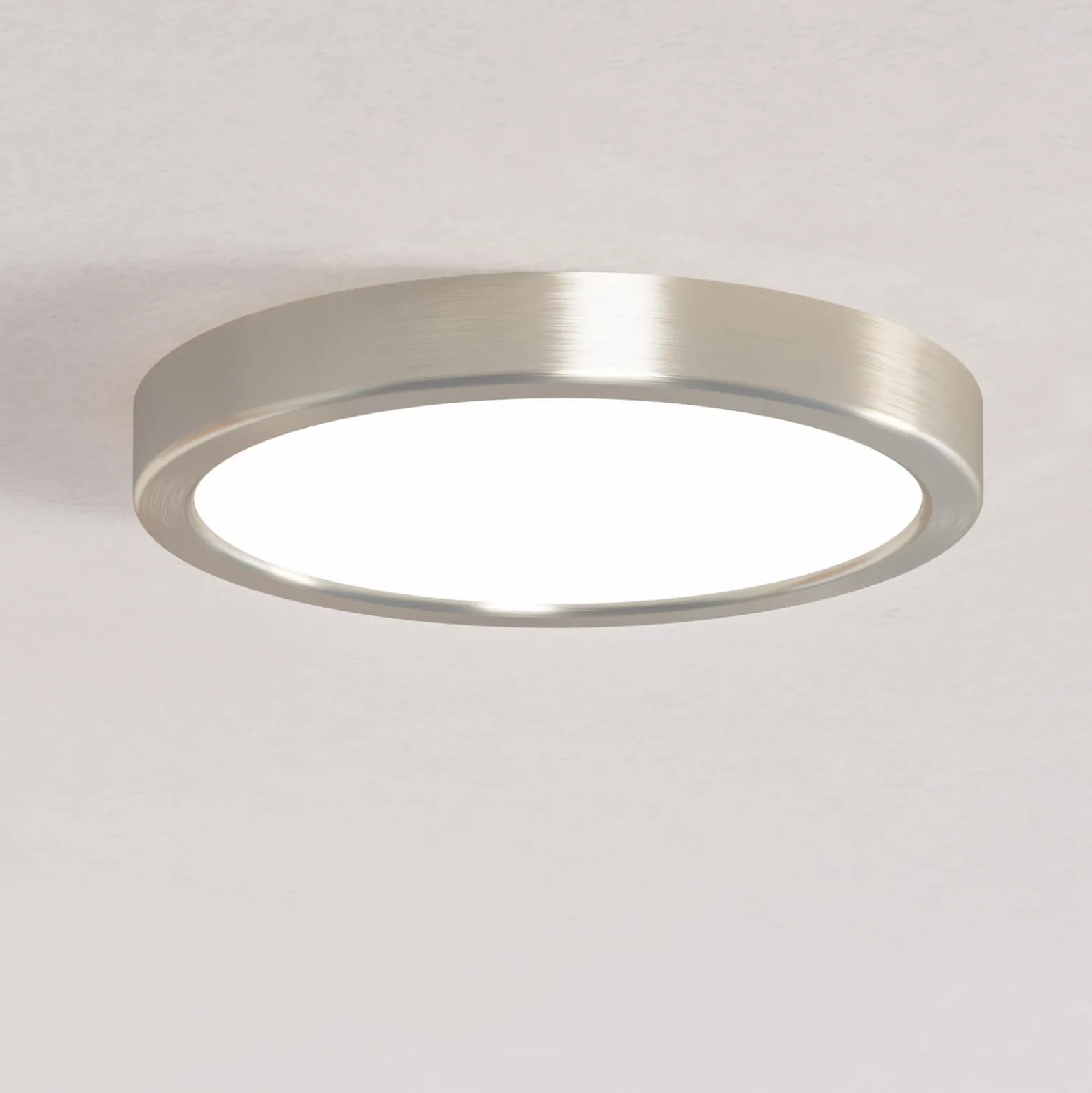 EGLO connect Smart-LED-Aufbauleuchte Fueva 6-Z, grau, Ø 21cm
