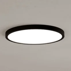 EGLO connect Smart-LED-Aufbauleuchte Fueva 6-Z,schwarz,Ø38cm