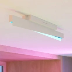 EGLO connect Smart-LED-Deckenleuchte Bolognano-Z, grau