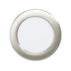 EGLO connect Smart-LED-Einbauleuchte Fueva 6-Z, grau, Ø 12cm