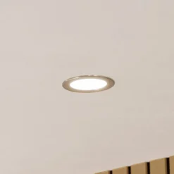 EGLO connect Smart-LED-Einbauleuchte Fueva 6-Z, grau, Ø 12cm