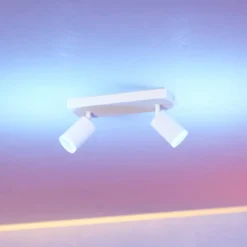 EGLO connect Smart-LED-Spot Melitello-Z, 2-flg., weiß