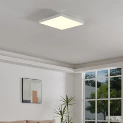 EGLO connect Turcona-Z LED-Deckenlampe 45x45cm