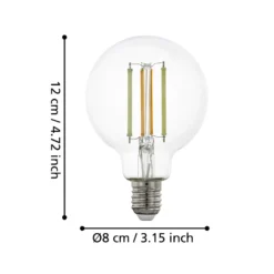 EGLO connect-z E27 G80 Globe 6W 806lm 2200-6500K
