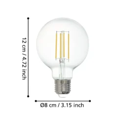 EGLO connect-z E27 G80 LED-Globe 6W 806lm 4000K