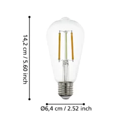 EGLO connect-z E27 ST64 Lampe 6W 806lm 2200-6500K