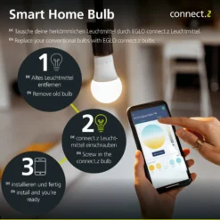 EGLO connect-z E27 ST64 Lampe 6W 806lm 4000K