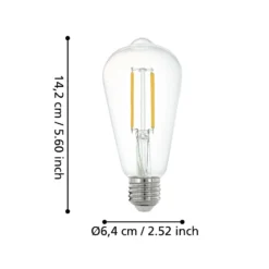 EGLO connect-z E27 ST64 Lampe 6W 806lm 4000K