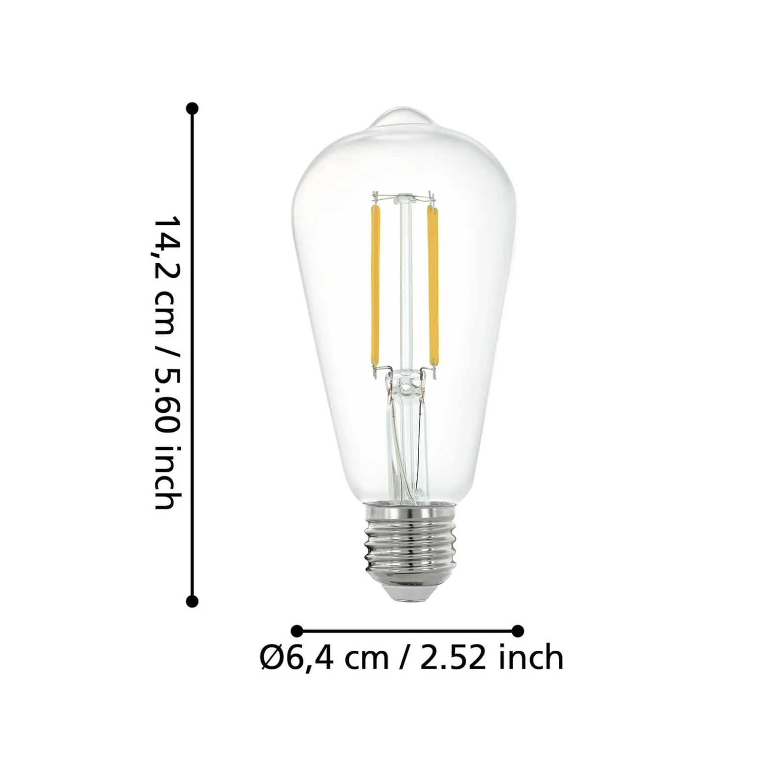 EGLO connect-z E27 ST64 Lampe 6W 806lm 4000K