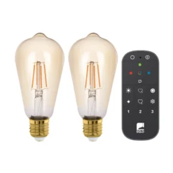 EGLO connect-z E27 ST64 Lampe 5,5W 500lm 2200K 2er
