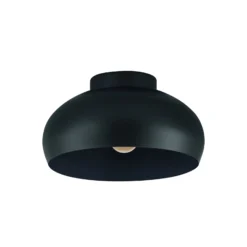EGLO Mogano 2 Deckenleuchte, Ø28cm, schwarz