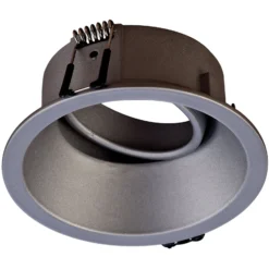 Einbauleuchte Comfort, rund, aluminium