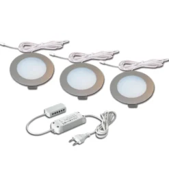 Einbauleuchte FR 78-LED 3er Set warmweiß