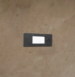 Einbauleuchte Nina IP55 schwarz/opal 15 cm R7S CCT Kunstharz