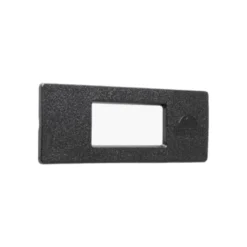 Einbauleuchte Nina IP55 schwarz/opal 15 cm R7S CCT Kunstharz