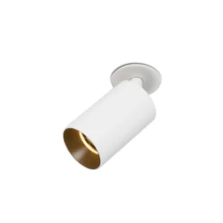 Einbaustrahler Stan, weiß, Metall, Ø 6 cm, GU10