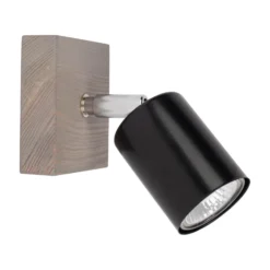 Envostar Alara Wandspot 1fl. Kiefer grau