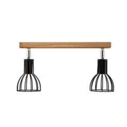 Envostar Aria Deckenlampe Eiche geölt, 2-flammig