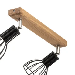 Envostar Aria Deckenlampe Eiche geölt, 2-flammig