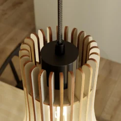 Envostar Furn Hängeleuchte, Birkensperrholz, 3fl