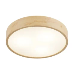 Envostar Kerio Deckenlampe, Ø 47 cm, kiefer natur