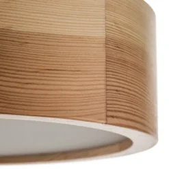 Envostar Kerio Deckenlampe, Ø 27 cm, kiefer natur