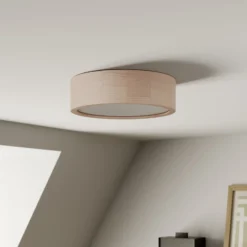 Envostar Kerio Deckenlampe, Ø 27 cm, weiß